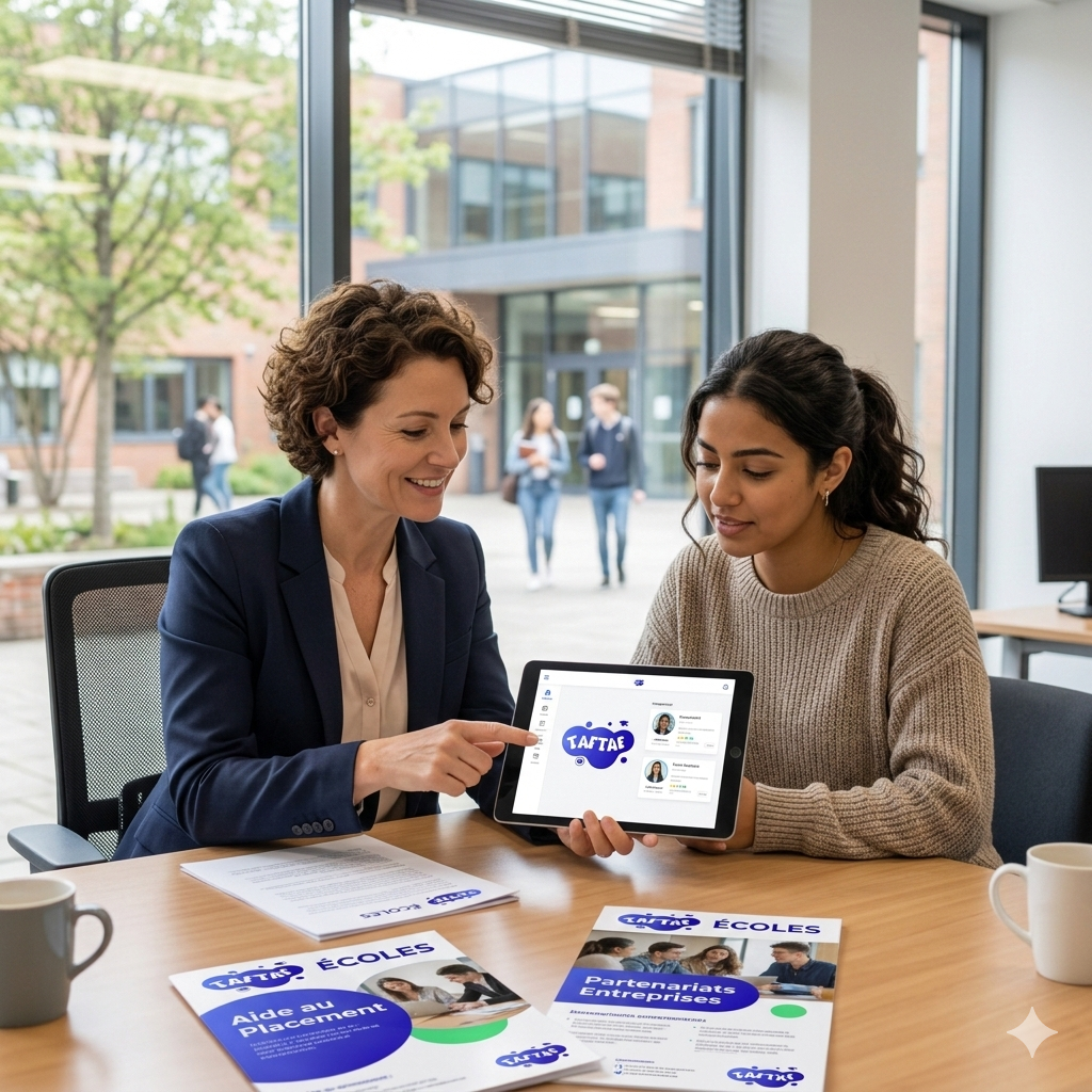 tafatf école avec étudiant 