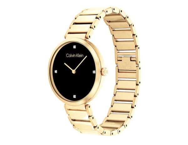 Montre Calvin Klein Minimalistic T Bar en Métal Doré